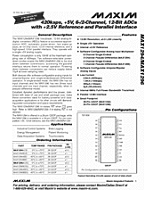 DataSheet MAX1296B pdf